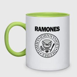 Кружка двухцветная Ramones Рамонес