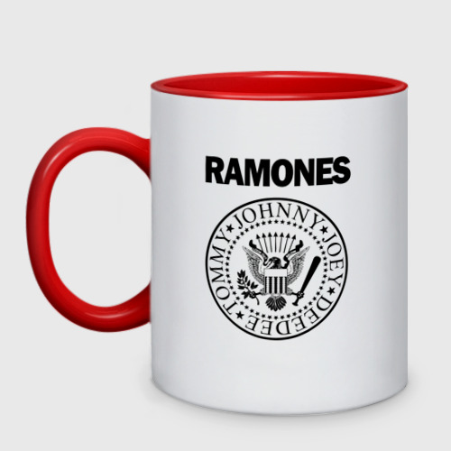 Кружка двухцветная Ramones Рамонес