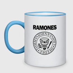 Кружка двухцветная Ramones Рамонес