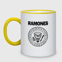 Кружка двухцветная Ramones Рамонес