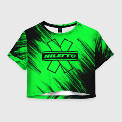 Женская футболка Crop-top 3D Niletto