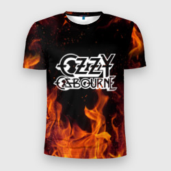 Мужская футболка 3D Slim Ozzy Osbourne Оззи Осборн