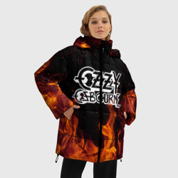 Женская зимняя куртка Oversize Ozzy Osbourne Оззи Осборн - фото 2