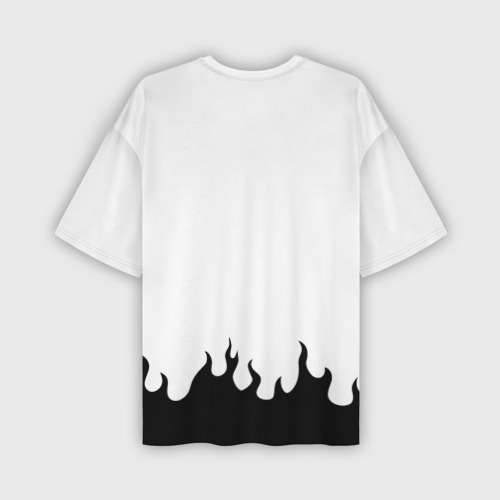 Мужская футболка oversize 3D Ramones black logo, цвет 3D печать - фото 2