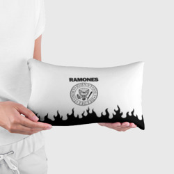 Подушка 3D антистресс Ramones black logo - фото 2