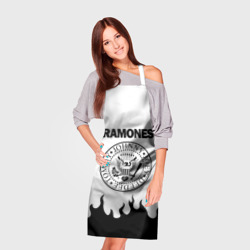 Фартук 3D Ramones black logo - фото 2