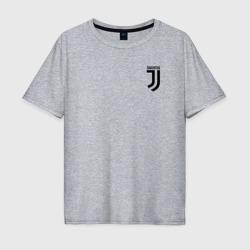 Мужская футболка хлопок Oversize Juventus Ювентус