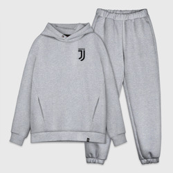 Мужской костюм oversize хлопок Juventus Ювентус