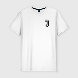 Мужская футболка хлопок Slim Juventus Ювентус