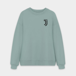 Мужской свитшот oversize без начеса хлопок Juventus Ювентус