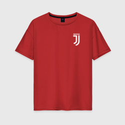 Женская футболка хлопок Oversize Juventus