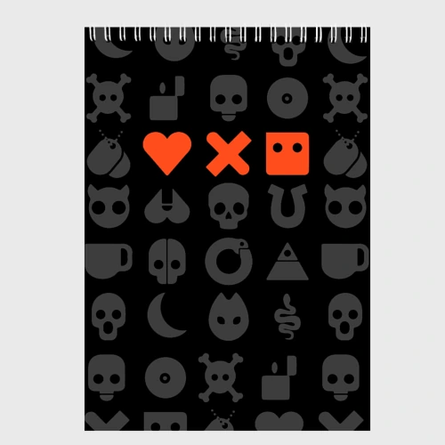 Скетчбук Love death robots LDR