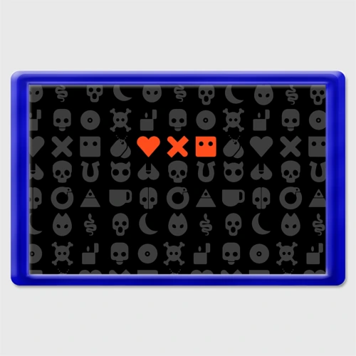 Магнит 45*70 Love death robots LDR