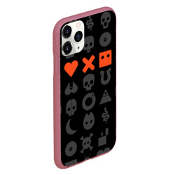 Чехол для iPhone 11 Pro матовый Love death robots LDR - фото 2