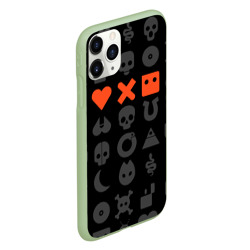 Чехол для iPhone 11 Pro матовый Love death robots LDR - фото 2