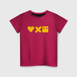 Детская футболка хлопок LDR yellow logo