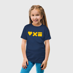 Детская футболка хлопок LDR yellow logo - фото 2