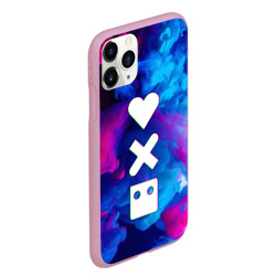 Чехол для iPhone 11 Pro Max матовый Love death robots LDR - фото 2