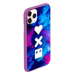 Чехол для iPhone 11 Pro Max матовый Love death robots LDR - фото 2