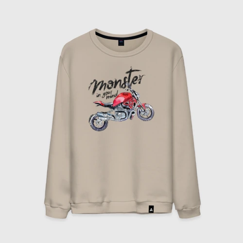 Мужской свитшот хлопок Monster