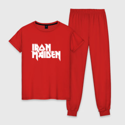 Женская пижама хлопок Iron Maiden Айрон мейден
