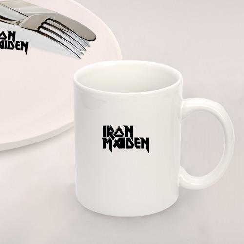 Набор: тарелка + кружка Iron Maiden Айрон мейден - фото 2