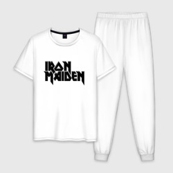 Мужская пижама хлопок Iron Maiden Айрон мейден