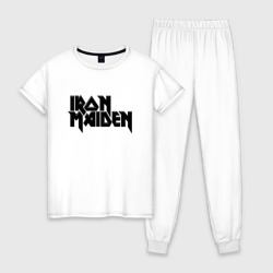 Женская пижама хлопок Iron Maiden Айрон мейден