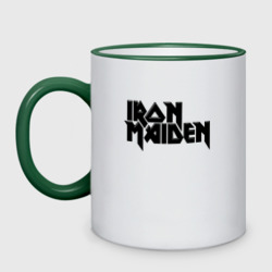 Кружка двухцветная Iron Maiden Айрон мейден