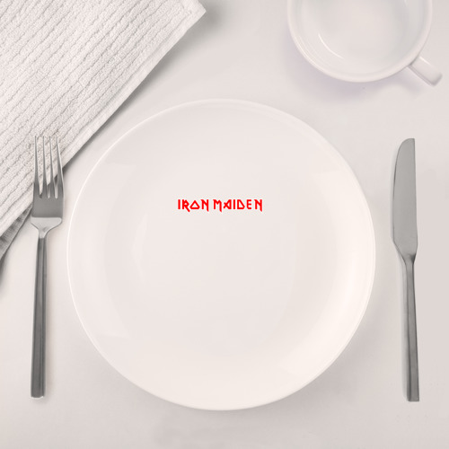 Набор: тарелка + кружка Iron Maiden Айрон мейден - фото 4