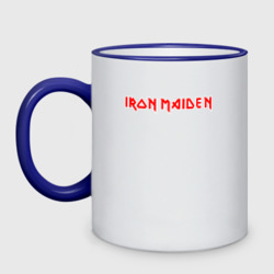 Кружка двухцветная Iron Maiden Айрон мейден