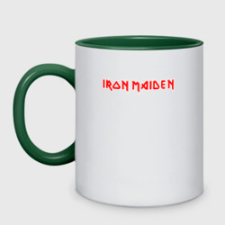 Кружка двухцветная Iron Maiden Айрон мейден