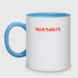 Кружка двухцветная Iron Maiden Айрон мейден