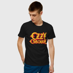 Мужская футболка хлопок Ozzy Osbourne | Оззи Осборн (Z) - фото 2