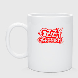 Кружка керамическая Ozzy Osbourne Red Logo