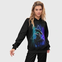 Женский костюм с толстовкой 3D Доктор чумы - фото 2