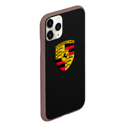 Чехол для iPhone 11 Pro Max матовый Porsche Порш - фото 2