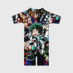 Детский купальный костюм 3D Моя геройская академия