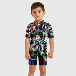 Детский купальный костюм 3D Моя геройская академия - фото 2