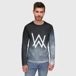 Мужской лонгслив 3D Alan Walker - фото 2