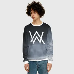 Мужской свитшот 3D Alan Walker - фото 2