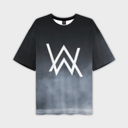 Мужская футболка oversize 3D Alan Walker