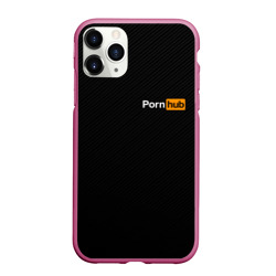 Чехол для iPhone 11 Pro Max матовый Pornhub Порнхаб