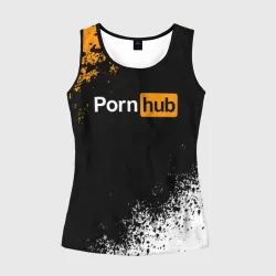 Женская майка 3D Pornhub Порнхаб