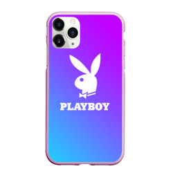 Чехол для iPhone 11 Pro Max матовый Плейбой Playboy