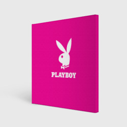 Холст квадратный Pink Playboy