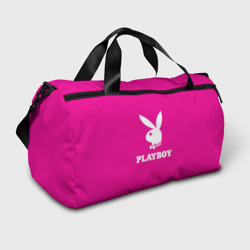 Сумка спортивная 3D Pink Playboy