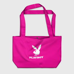 Пляжная сумка 3D Pink Playboy