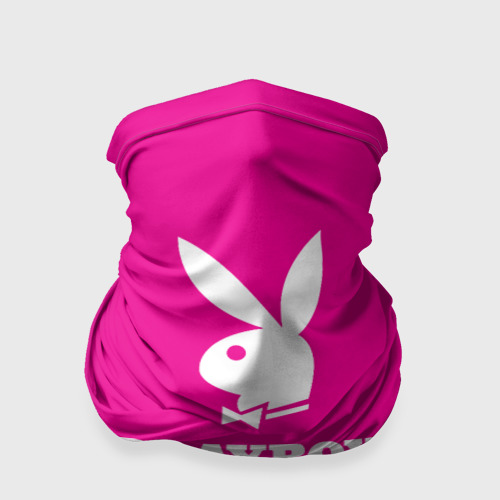 Бандана-труба 3D Pink Playboy, цвет 3D печать