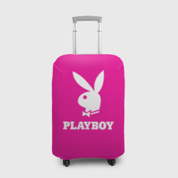 Чехол для чемодана 3D Pink Playboy